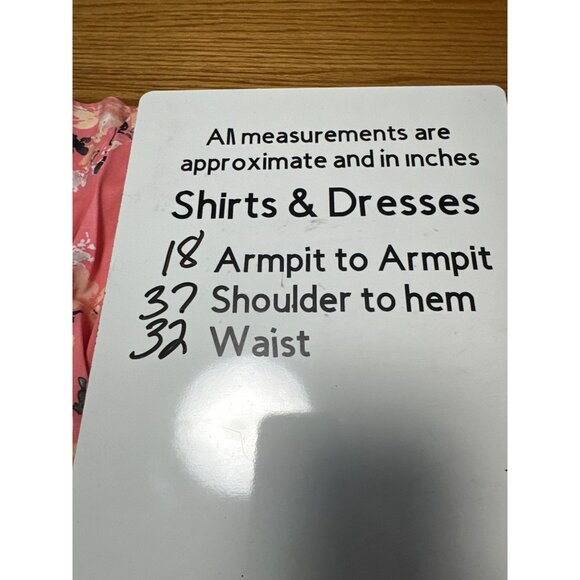 Torrid Mini Challis Shirred Short Sleeve Peach Floral Dress Size L - Picture 9 of 9